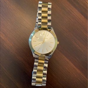 Michael Kors Gold & Silver Watch